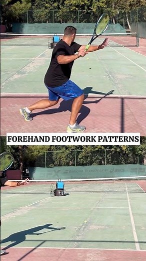 Forehand Footwork Patterns: 6 Ways to hit your forehand 🎾