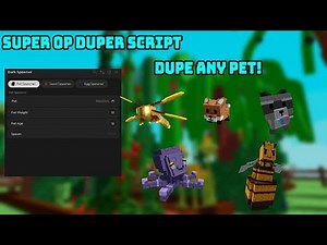 New OP GAG Script! Dupe Pets! || Dark || Spawner ||