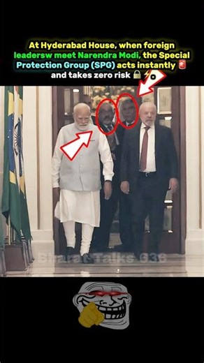SPG Takes Zero Risk When Narendra Modi Meets Foreign Leaders 🚨#shorts #shortsfeed #pmmodi #viral