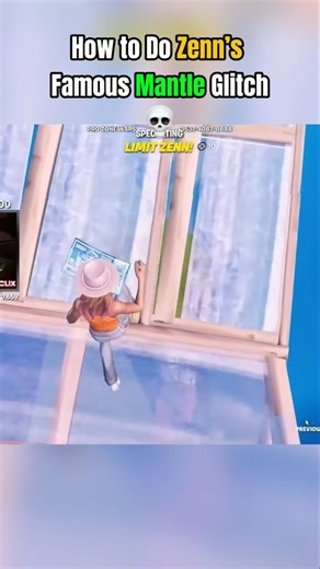How to do the famous mantle glitch from Zenn 🤯! #fortnite #fortniteshorts #gaming #fortniteclips