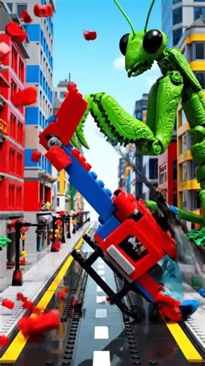GIANT INSECT ATTACKS LEGO CITY !