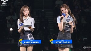 由izna传递的爱的message！【izna】中字！250804 柳莎朗 郑世菲 KCON LA 2025 DAY3 MC cut!