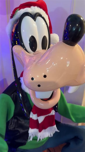 The end of Halloween is the start of Christmas in my house @The Home Depot display in my entry way 🎁😂#christmas #disney #homedepot #goofy. I’m just getting started with the decor!