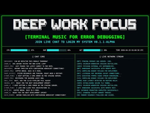 Late Night Bugfixing: Deep Focus Coding Music for Debugging