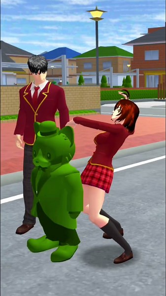 How are you changing your clothes with dance? #sakura #sakuraschoolsimulator