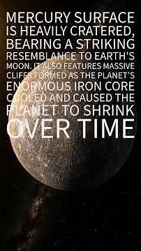Mercury: The Closest Planet to the Sun#Mercury#PlanetMercury#MercuryFacts #mercurystories