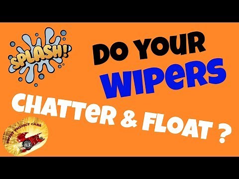 How To Fix Chattering Windshield Wiper Blades