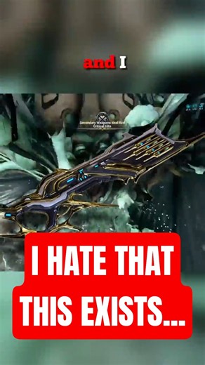 The Acceltra has a new great build that I HATE! #gaming #warframe
