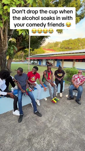 Avoid Dropping the Cup Challenge with Comedy Friends 😂