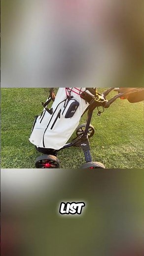 Bag Boy Quad Pro: The ULTIMATE Golf Cart Revealed! #shorts