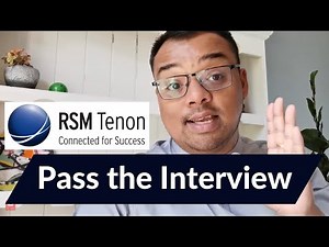 Pass RSM Tenon's Video Interview [2021] | RSM UK Video Interview Tips