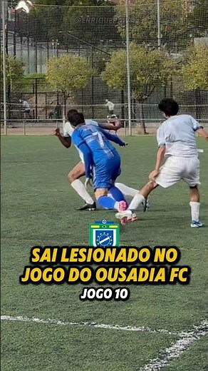SAÍ LESIONADO DO JOGO… 😭