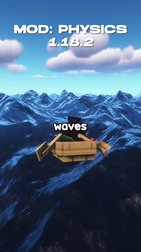 The Physics Mod Just Got Another Update! - Ocean Update #fyp #foryoupage #minecraft #minecraftmods #gaming #moddedminecraft #minecraftmod #minecraftmodshowcase #mod #mods