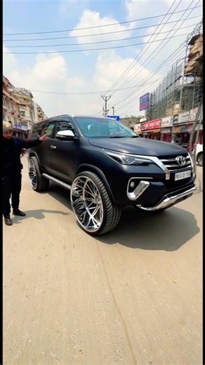 Chrome Alloy Wheels on Fortuner 😱🔥 | Daily Vlogs & Shorts