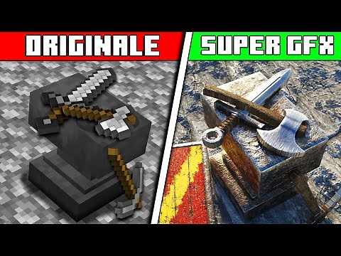 LA GRAFICA SUPER REALISTICA DI MINECRAFT ITA