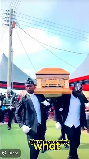 The Truth Behind Ghana's Famous Coffin Dance 🇬🇭⚰️ #ghana #ghanafuneral #funeraldance
