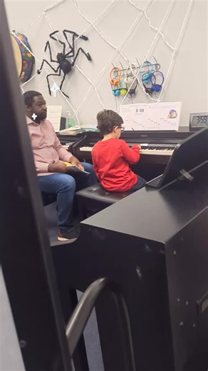 Our VERY FIRST LESSON with Jerry, and he's already using ear training skills to fix his mistakes BY HIMSELF!  So proud! #velocitymusicacademy #ensembleschools #musiclessons #ensembleperformingarts #cedarparktx #musiclessonsforkids #pianolessons | Velocity Music Academy | Facebook