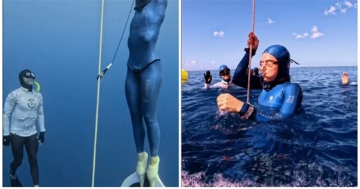 Colombiana Sofía Gómez Uribe logra récord panamericano de apnea: “Eres nuestra sirena”