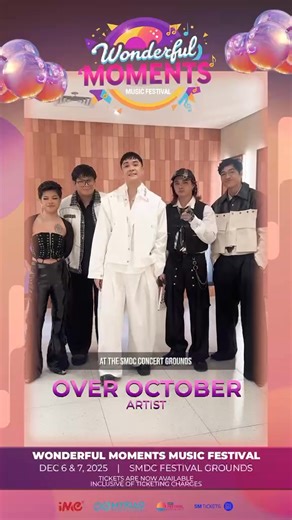 🔥 𝑶𝑽𝑬𝑹 𝑶𝑪𝑻𝑶𝑩𝑬𝑹 is set to bring the sound, soul, and stories to the 𝑾𝒐𝒏𝒅𝒆𝒓𝒇𝒖𝒍 𝑴𝒐𝒎𝒆𝒏𝒕𝒔 𝑴𝒖𝒔𝒊𝒄 𝑭𝒆𝒔𝒕𝒊𝒗𝒂𝒍 2025! 🎶 Get ready for a weekend packed with live performances, exciting activities, and experiences that hit all the right notes — 𝒇𝒓𝒐𝒎 𝒉𝒆𝒂𝒓𝒕𝒇𝒆𝒍𝒕 𝒕𝒖𝒏𝒆𝒔 𝒕𝒐 𝒑𝒖𝒓𝒆 𝒇𝒆𝒔𝒕𝒊𝒗𝒂𝒍 𝒆𝒏𝒆𝒓𝒈𝒚! 🌟 Join the crowd, sing your heart out, and create those wonderful moments you’ll never forget. ✨ 🎶 𝐖𝐎𝐍𝐃𝐄𝐑𝐅𝐔𝐋 𝐌𝐎𝐌𝐄𝐍𝐓𝐒 𝐌𝐔𝐒𝐈