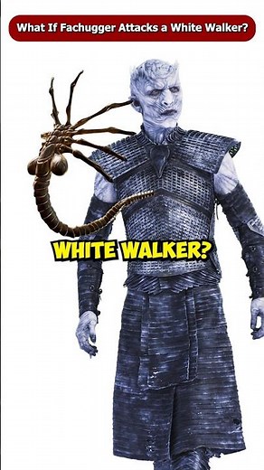 What If the Facehugger Attacks a White Walker? #Shorts #Viral