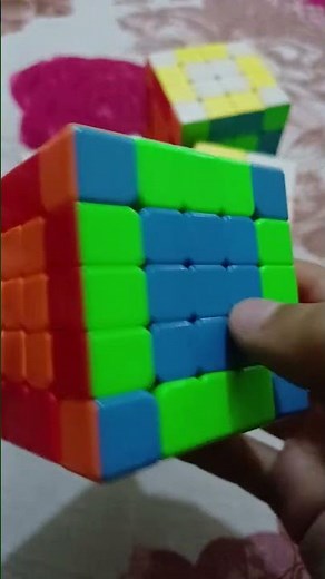checker board pattern in 2x2 3x3 4x4 5x5 Rubik's Cube