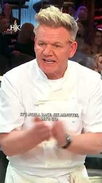 Joe got nervous just standing in the same room as chef Ramsay 😳 #hellskitchen #gordonramsay