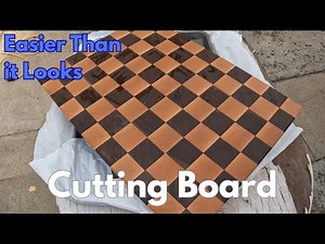 How to Make a Checkered Pattern Cutting Board: A Step-by-Step Guide!