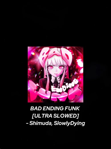 Exploring the BAD ENDING FUNK Remix - Ultra Slowed Version