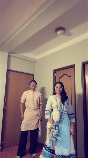 Dynamic Duo Dance Performance in Semi-Classical Style