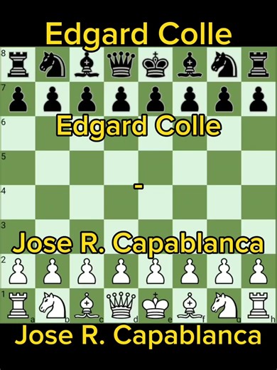 Capablanca's Greatest Chess Game V1 | Capablanca vs Colle (1930/31) Hastings (1930/31), Hastings ENG, Jose Raul Capablanca vs Edgard Colle, Nimzo-Indian Defense: Classical. Noa Variation 1-0 #Capablanca #ChessLegends #GreatestChessGames #SuperGMCollection #richsearcher #richsearcherhub | Rich Searcher