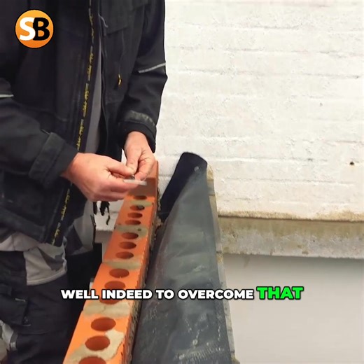 Tying a new wall into an existing building? Profiles can be tricky. Tiger Wall Ties have a plug already incorporated! Stainless steel, high-quality tie with an expanding plug and anti-drip feature. Drill, pop the tie-in, turn and expand the plug. #WallTies #Bricklaying #Construction #DIY #BuildingTips | Skill Builder