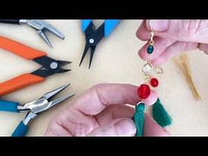 How to Make the Holiday Tassel Earrings