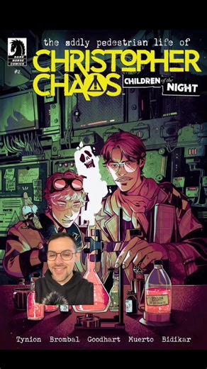 Happy #NewComicBookDay! We have 2 new releases this week, available now at your local comic book shop, and on DarkHorse.com Comics shown: #starwars Hyperspace Stories—Tides of Terror issue #1 by George Mann, Luis Morocho, Le Beau Underwood, Michael Atiyeh. With covers from Eduardo Mello, Pius Bak, and Edwin Galmon The Oddly Pedestrian Life of Christopher Chaos: Children of the Night issue #2 by James TynionIV, Tate Brombal, Isaac Goodhart, Miquel Muerto, and Aditya Bidikar. With Tiny Onion. With