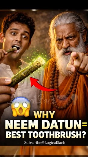 NEEM DATUN=BEST TOOTHBRUSH?😱 #viral #shorts #science #facts #didyouknow