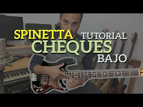 Cómo tocar "Cheques" de Spinetta en el bajo - Tutorial Bajo