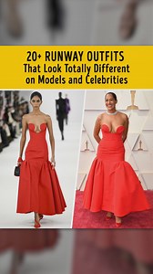 1M views · 1.7K reactions | 20+ Runway Outfits That Look Totally Different on Models and Celebrities | You're Gorgeous | Facebook
