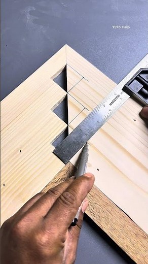 How to measure wood angles #woodworking #carpentry #woodwork #tipsntricks #diy