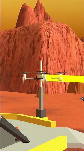 Crazyflie Simulator: Welcome to Mars #shorts #stemeducation #drone #coding #virtuallearning