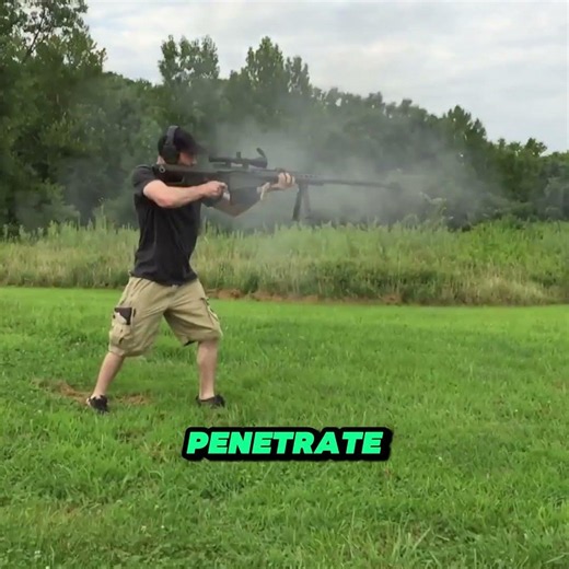 Why Is The Barrett M82 So Powerful 💥 #shorts #barrett #sniperking #m82