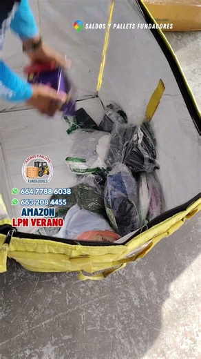 Así están saliendo los lotes Amazon LPN