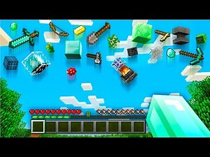 Minecraft, But Loot Drops From the Sky