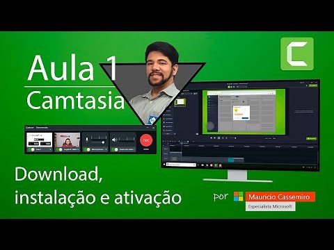Lesson 1 | TechSmith Camtasia Course | Downloading, installing, and activating with a license