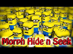 Minecraft Mods | MORPH HIDE AND SEEK - MINIONS! (Despicable Me, Minions Movie, Minecraft Minions)