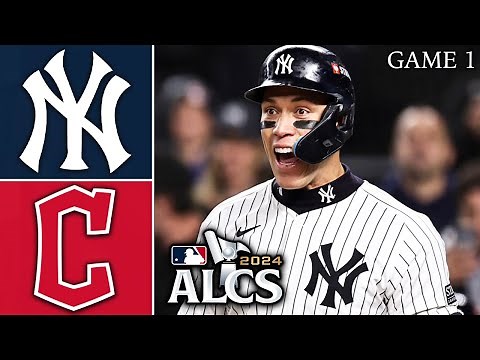 New York Yankees vs Cleveland Guardians | ALCS Game 1 Highlights