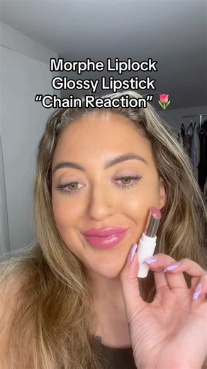 Morphe Liplock Glossy Lipstick “Chain Reaction” 💄