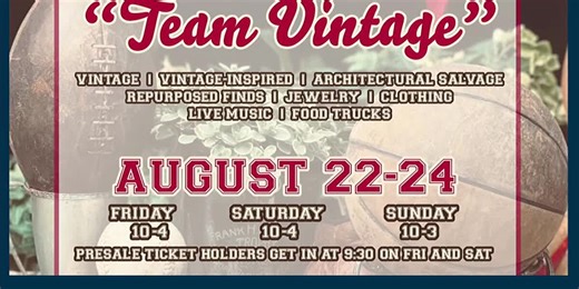 Vintage Market Days of Mobile