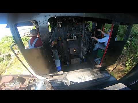 Oregon Coast Scenic Railroad: McCloud 25 Steam Locomotive Cab Ride