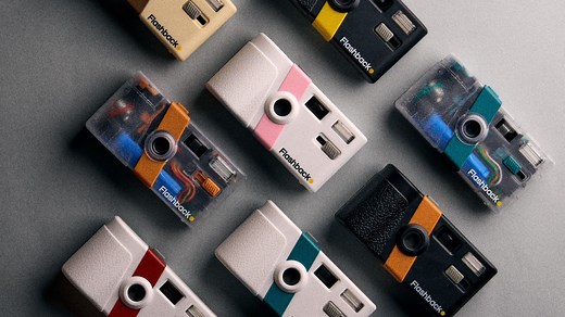 This retro compact camera mimics disposables, but its all digital