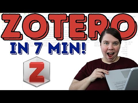 Learn Zotero In 7 Minutes | Get Started, Import, Organize, and Cite References With Zotero