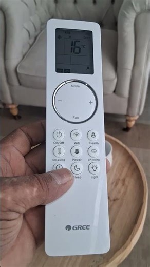 gree inverter splitac remote function #gree #splitac #airconditioner #installation